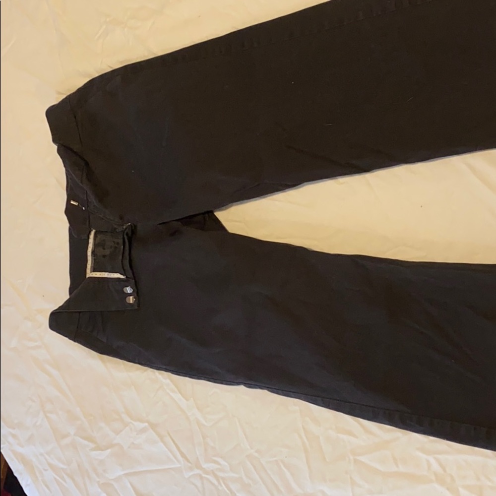 Black dress capris